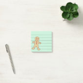 Bloc-notes Post-it Biscuit de Noël (Bureau)