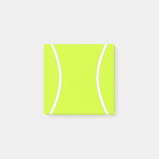 Bloc-notes Post-it® du joueur de balle de tennis o