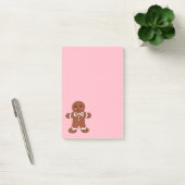Bloc-notes Post-It en forme de biscuits au gingemb (Bureau)