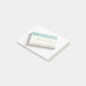 Bloc-notes Post-it personnalisable pour l'immobili (Incliné)