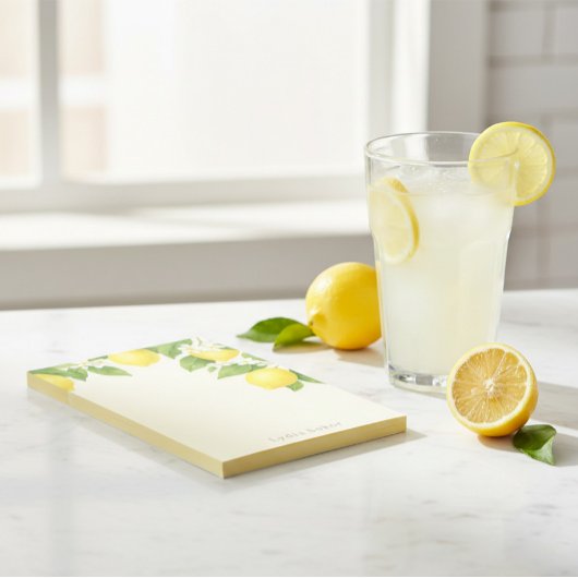 Bloc-notes Post-it® personnalisés Verger de Citron
