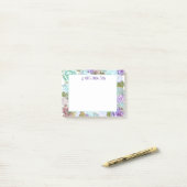 Bloc-notes Post-it successifs (Sur un bureau)