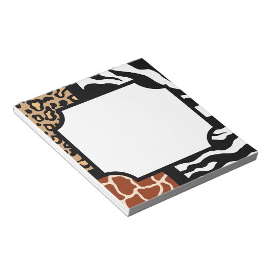 Bloc-notes poster de animal (Incliné)