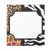 Bloc-notes poster de animal (Devant)