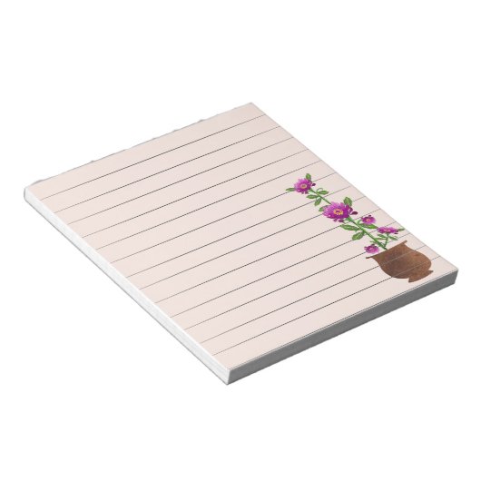 Bloc-notes Pot de Fleur (Incliné)