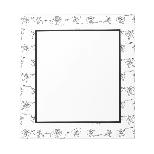 Bloc-notes pour astronaute (Devant)