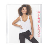 Bloc-notes pour autographe de talent | Modèles d'a (Devant)