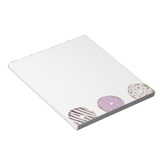 Bloc-notes pour beignets délicieux (Incliné)