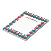 Bloc-notes pour Bobber de pêche personnalisé (Tourné)