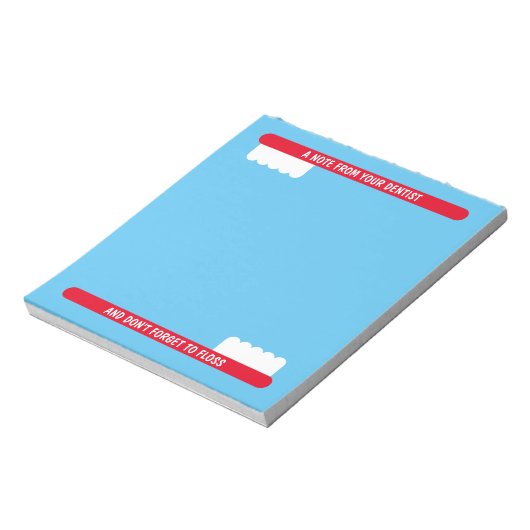 Bloc-notes pour brosse à dents mignon pour le bure (Tourné)