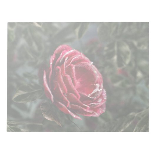 Bloc-notes pour cadeau de départ pour l'hiver (Devant)