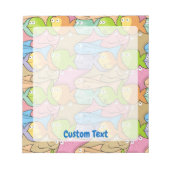 Bloc-notes pour caricatures de poissons (Devant)