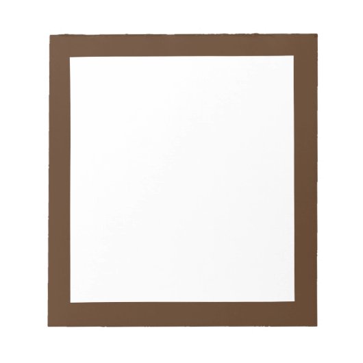 Bloc-notes pour carnet d'esquisses Brown (Devant)