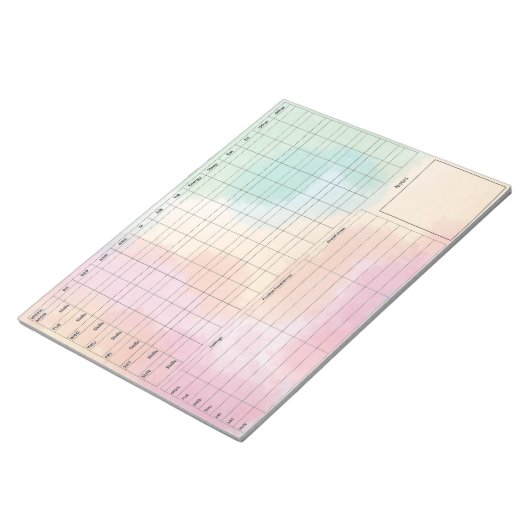 Bloc-notes pour carte laitière DBT - 40 feuilles C (Incliné)