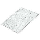 Bloc-notes pour carte laitière DBT - 40 feuilles M (Incliné)