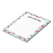 Bloc-notes pour champignons personnalisés (Tourné)