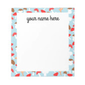 Bloc-notes pour champignons personnalisés (Devant)