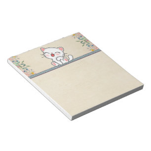 Bloc-notes pour chat