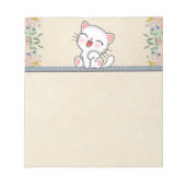 Bloc-notes pour chat (Devant)