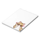 Bloc-notes pour chat cardiaque (Tourné)