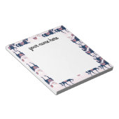 Bloc-notes pour chevaux personnalisé (Incliné)