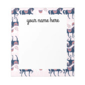 Bloc-notes pour chevaux personnalisé (Devant)