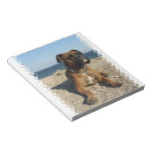 Bloc-notes pour chien de boîte mignon (Incliné)