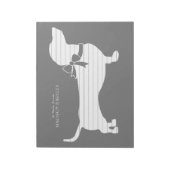 Bloc-notes pour chiot chien Dachshund Wiener (Tourné)