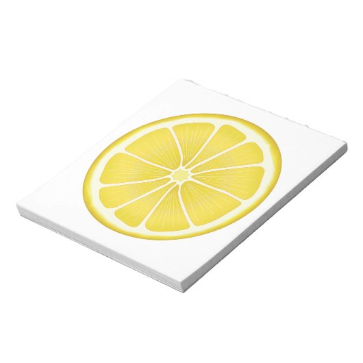 Bloc-notes pour citron soleil d'été (Tourné)