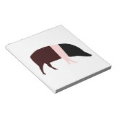 Bloc-notes pour cochon de selle (Incliné)