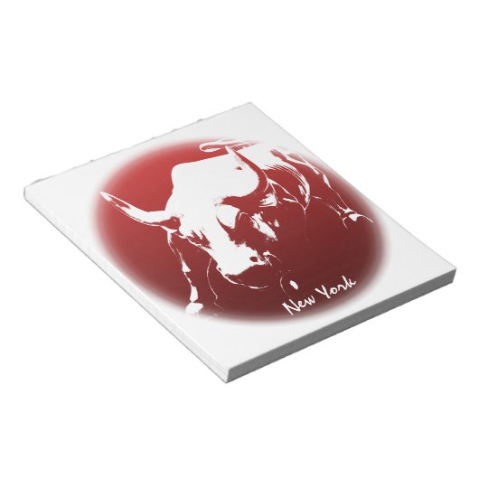 Bloc-notes pour Cool de pavé souvenir de New York (Incliné)