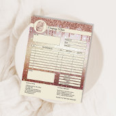 Bloc-notes pour devis d'entreprise