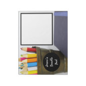 Bloc-notes pour Doodle Dessin Personnalisé (Tourné)