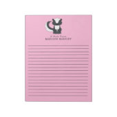 Bloc-notes pour enfant Skunk Cute Woodland (Tourné)