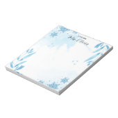 Bloc-notes pour enseignant à l'aquarelle pure (Tourné)