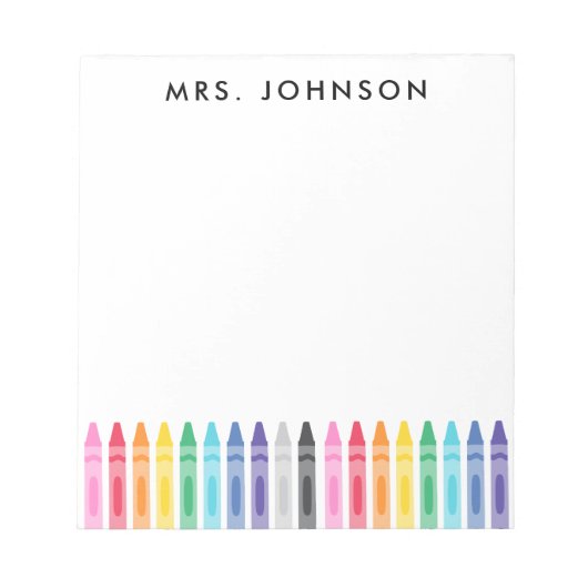 Bloc-notes pour enseignants (Devant)