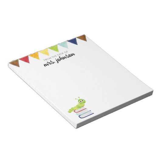 Bloc-notes pour enseignants (Incliné)