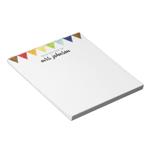 Bloc-notes pour enseignants (Incliné)