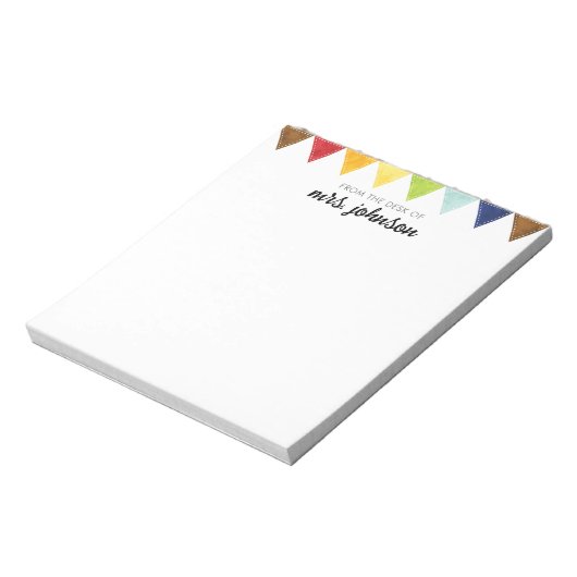 Bloc-notes pour enseignants (Tourné)