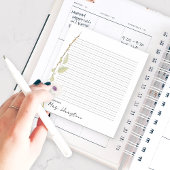 Bloc-notes pour enseignants de l'aquarelle