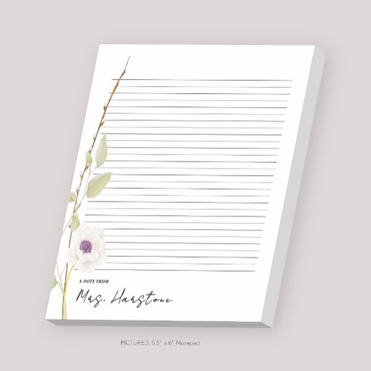 Bloc-notes pour enseignants de l'aquarelle