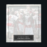 Bloc-notes pour entraîneur photo personnalisé, pho<br><div class="desc">Ajoutez votre photo préférée, en couleur ou en noir et blanc. Le filtre automatique créera un look défraîchi, ce qui rendra le bloc-notes facile à écrire tout en permettant à l'image de passer la vue. Personnalisez-le comme vous voulez. Utilisez le formulaire modèle pour ajouter votre personnalisation ou le bouton customiser...</div>