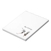 Bloc-notes pour Féeries de pluie pour garçons jume (Tourné)