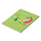 Bloc-notes pour femme de lecture rétrospective (Tourné)