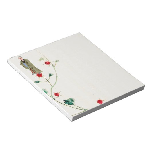 Bloc-notes pour femme moine bouddhiste (Incliné)