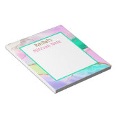 Bloc-notes pour filles de notes de Mitzvah en agat (Incliné)