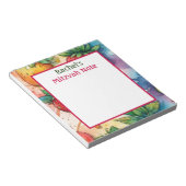 Bloc-notes pour filles Notes de Mitzvah aux Fraise (Incliné)