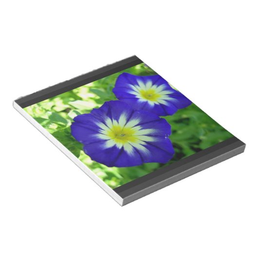 Bloc-notes pour fleur de matin (Incliné)