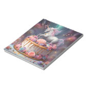 Bloc-notes pour gâteau d'anniversaire de la licorn (Tourné)