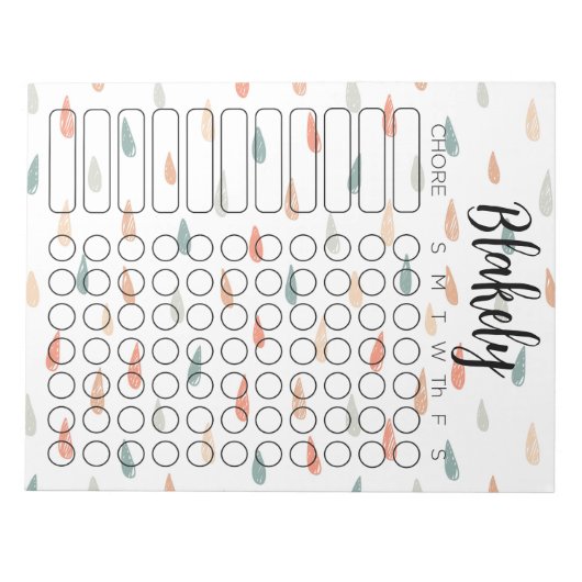 Bloc-notes pour graphique à cordes (Devant)